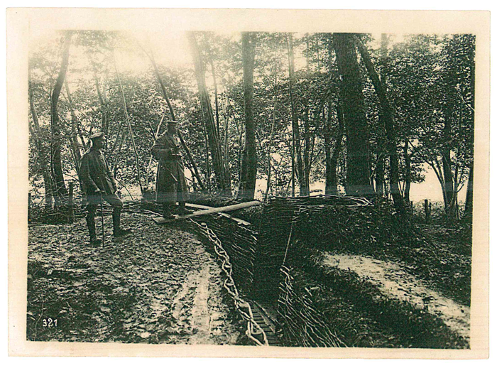 Photo d'origine des tranchées du kilomètre zero