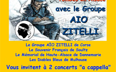 Soirée Concert Vendredi 7 novembre – Chants Polyphoniques Corses