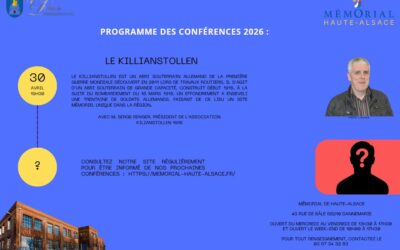 Programme des conférences 2026