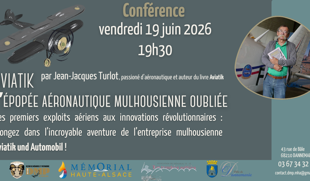 Conférence vendredi 19 juin 2026